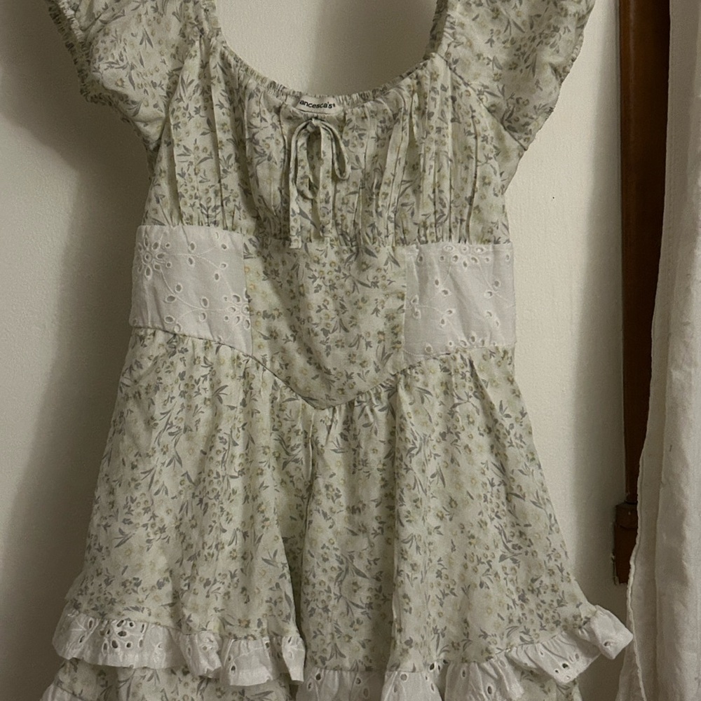 Floral Ruffle Romper